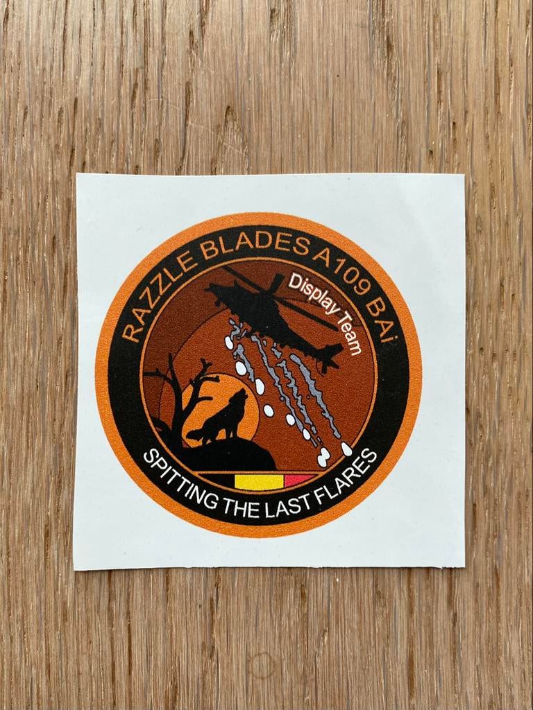 Petit autocollant - Force aérienne belge, Collections, Enlèvement ou Envoi, Neuf, Carte, Photo ou Gravure