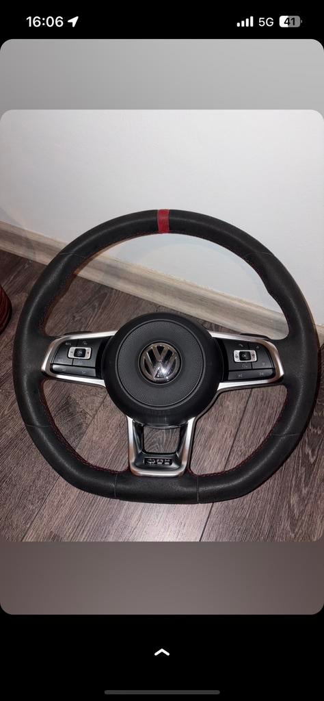 Volant golf 7 gti clubsport, Enlèvement