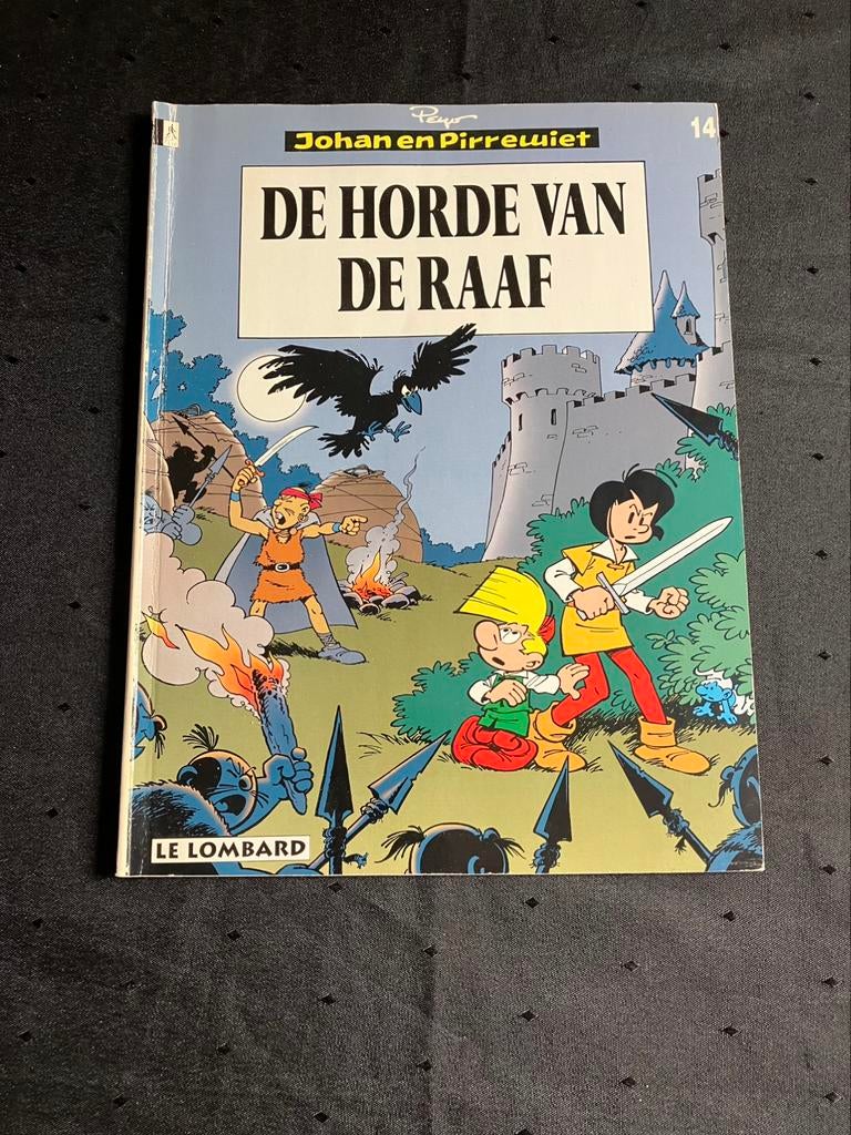 Johan en Pirrewiet nr 14 - De horde van de graaf., Boeken, Stripverhalen, Peyo, Eén stripboek, Ophalen of Verzenden, Zo goed als nieuw