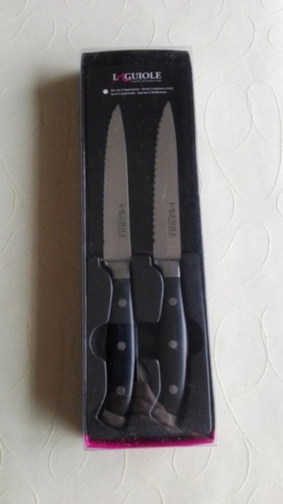 2 steakmessen messen mes, Ophalen of Verzenden, Nieuw