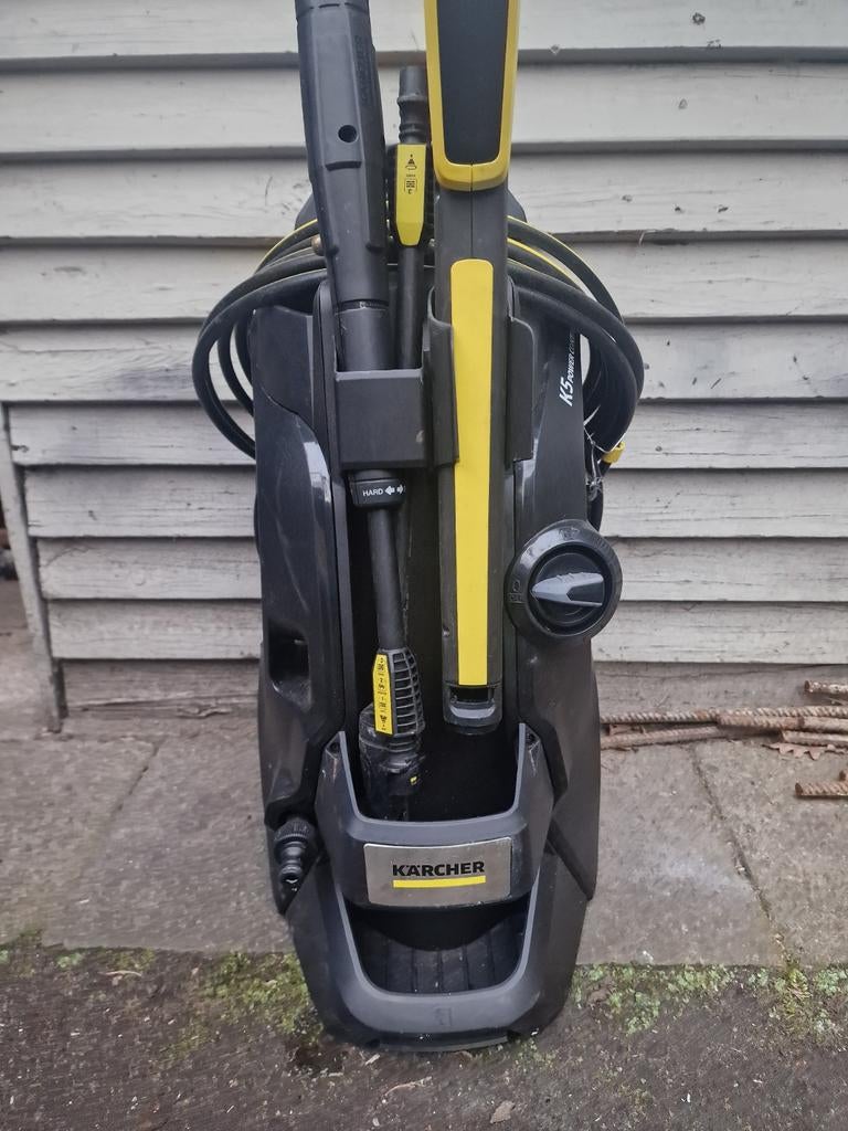 Hoogedrukreiniger karcher k5 power control zwart, Ophalen, Gebruikt, Met regelbare waterdruk, KARCHER