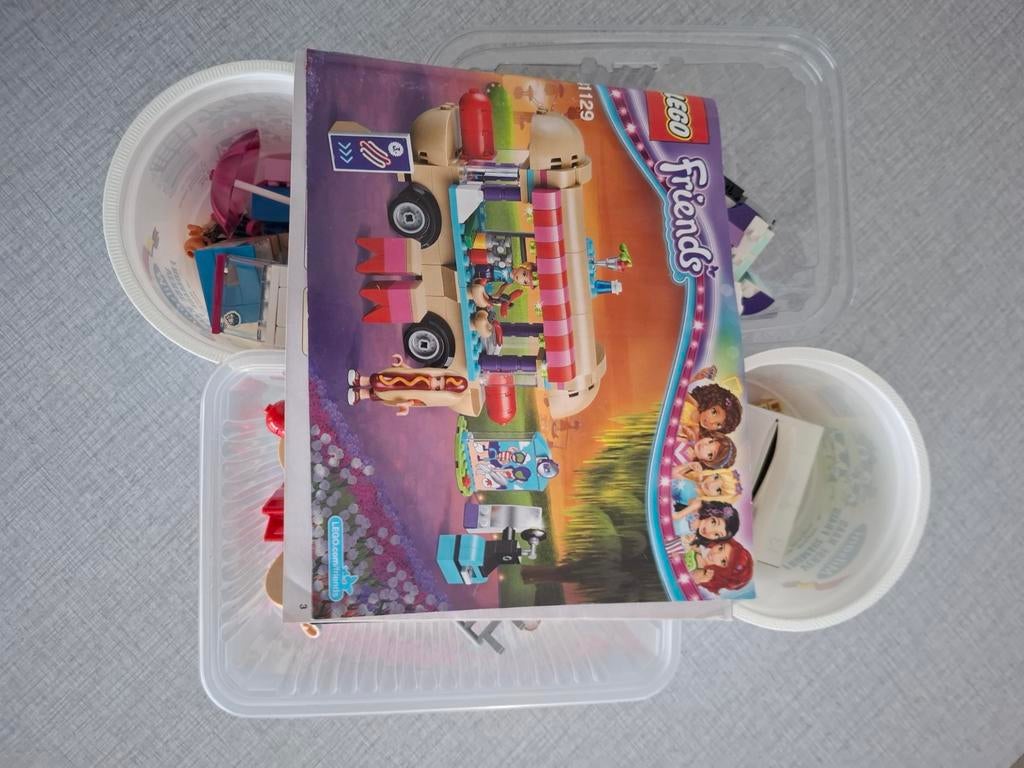 Lego hotdog kraam, Enlèvement ou Envoi, Comme neuf, Ensemble complet, Lego