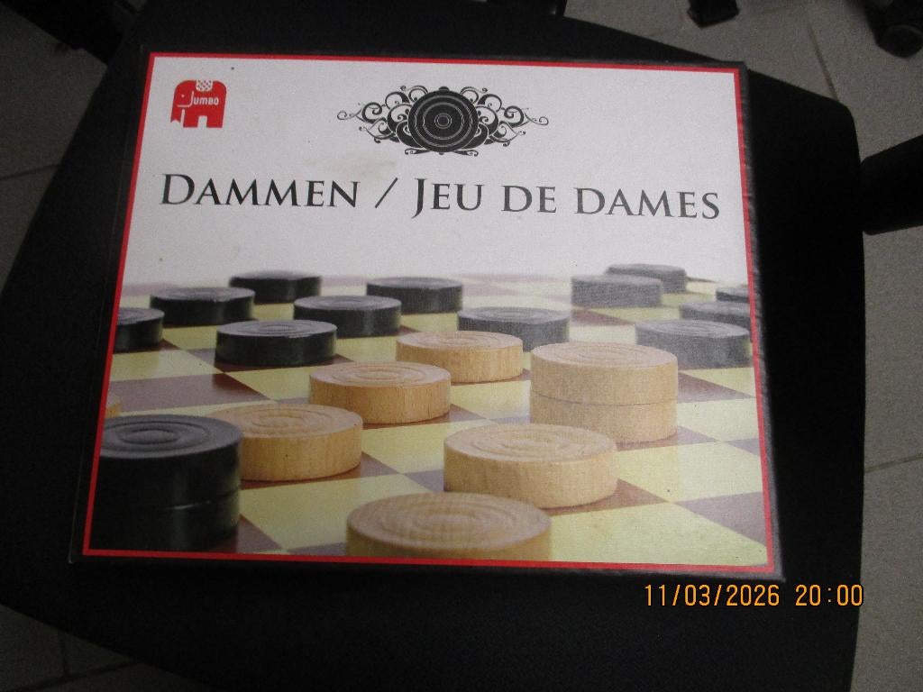 jeu de dame, Enlèvement, Comme neuf