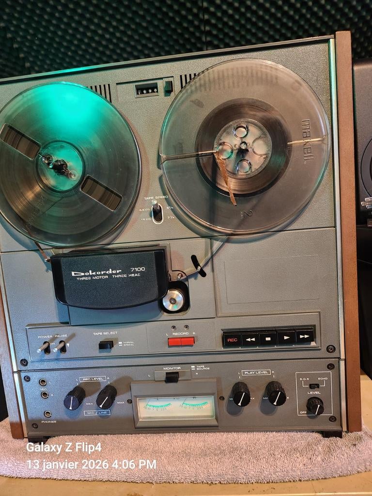 DEUR 710, Audio, Tv en Foto, Bandrecorder, Ophalen