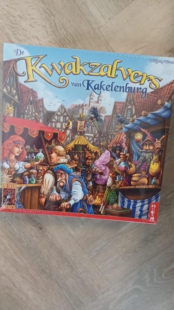 bordspel seal De Kwakzalvers van Kakelenburg 999 games, Een of twee spelers, Ophalen of Verzenden, Nieuw, 999 Games