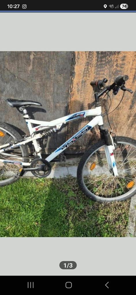 Moutenbike frame maat 46 voor personen 140/170cm, Fietsen en Brommers, Ophalen