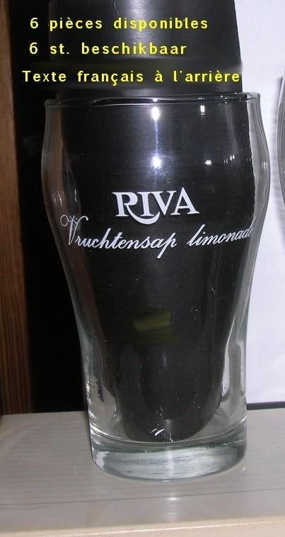 RIVA Limonade, Collections, Marques de bière, Enlèvement ou Envoi, Comme neuf, Verre ou Verres