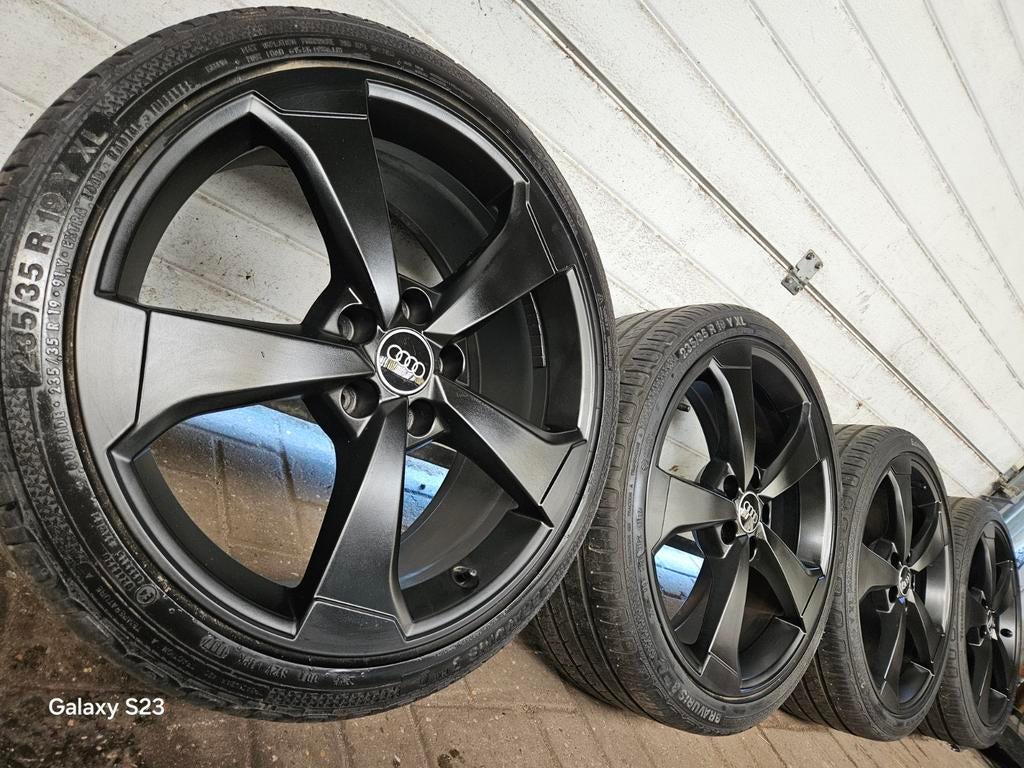 19 inch Org Audi A3 S3 E-tron Golf Caddy Leon velgen banden, Auto diversen, Autosport-onderdelen, Ophalen of Verzenden