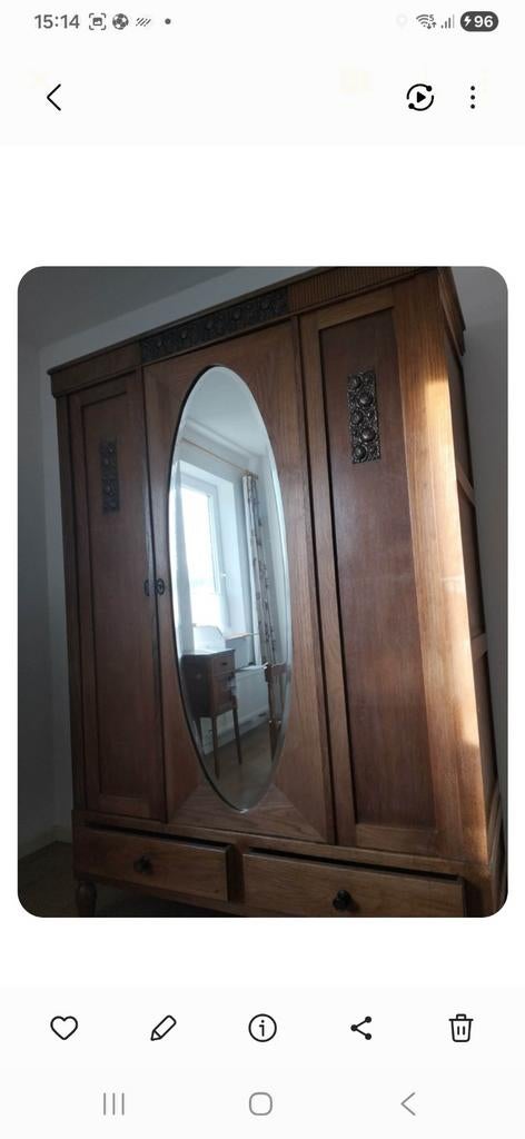 Garde robe L140 P55, Maison & Meubles, Enlèvement