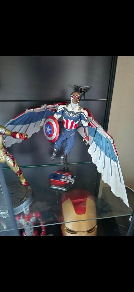 Captain america 1/6 hot toys, Collections, Enlèvement ou Envoi
