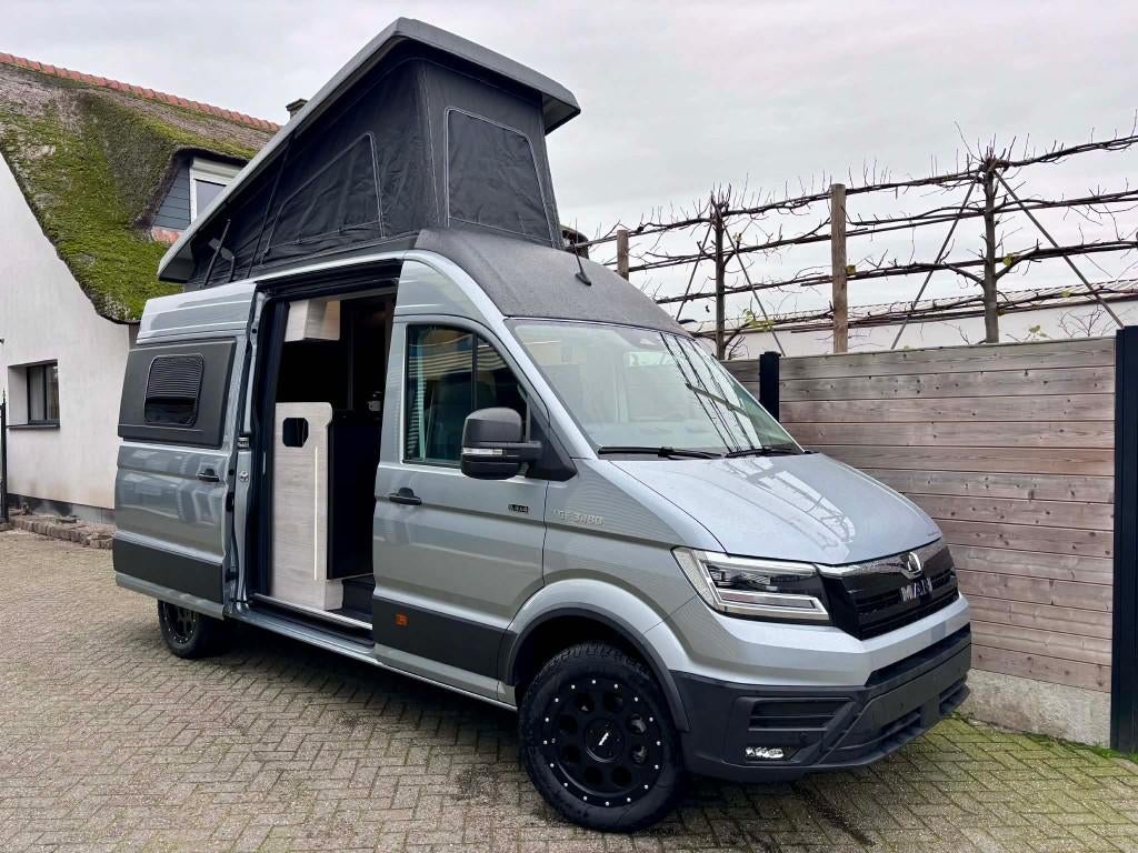 Julià Camper Yellowstone 4x4 MAN TGE - Hefdak, Verwarmde buitenspiegels, Bedrijf, Diesel, Koelkast