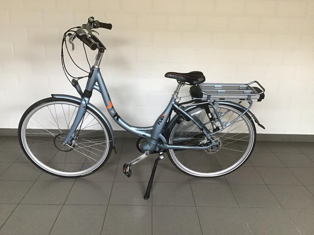Mooie elektrische damesfiets te koop, Vélos & Vélomoteurs, Vélos électriques, Autres marques, 47 à 51 cm, 50 km par batterie ou plus