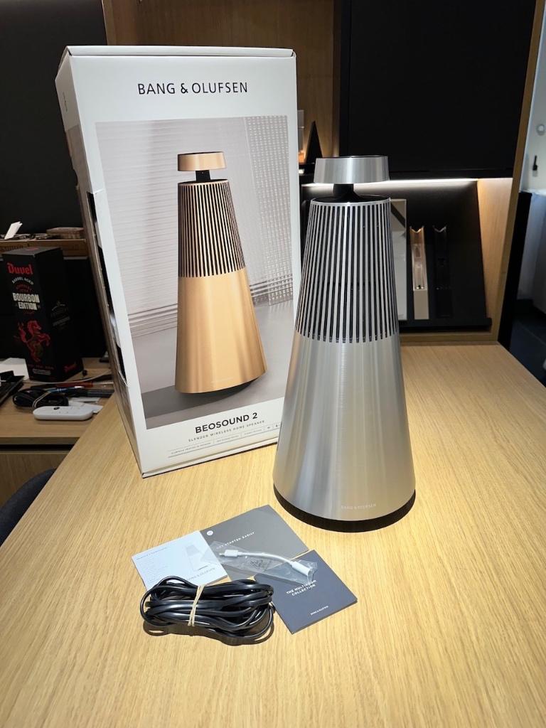 Bang & Olufsen Beosound 2 3th Gen Natural NIEUW IN DOOS B&O, Audio, Tv en Foto, Overige merken, Info@bang-olufsen.dk, Nieuw, Ophalen of Verzenden