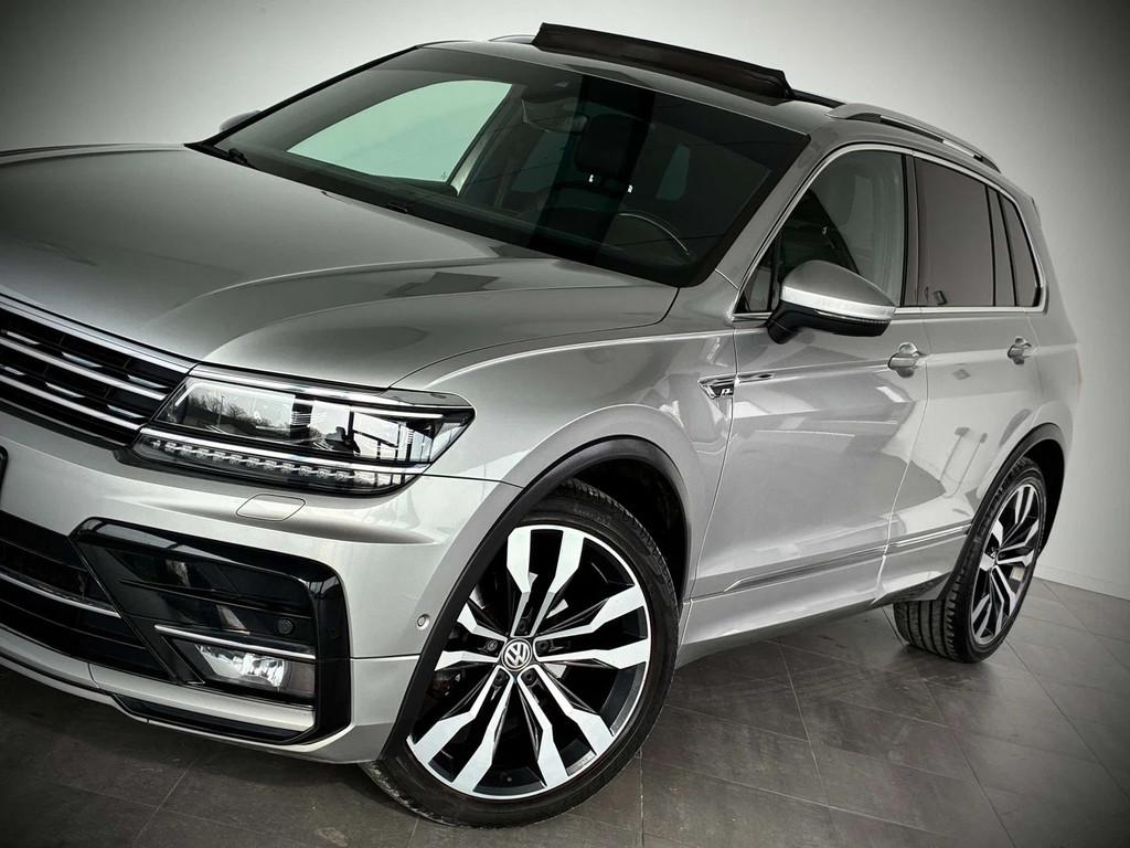 Volkswagen Tiguan 2.0TDi DSG R-LINE-GPS-T.O-CUIR-CARPLAY-CAM, Autos, Cuir, Achat, Entreprise, 5 portes