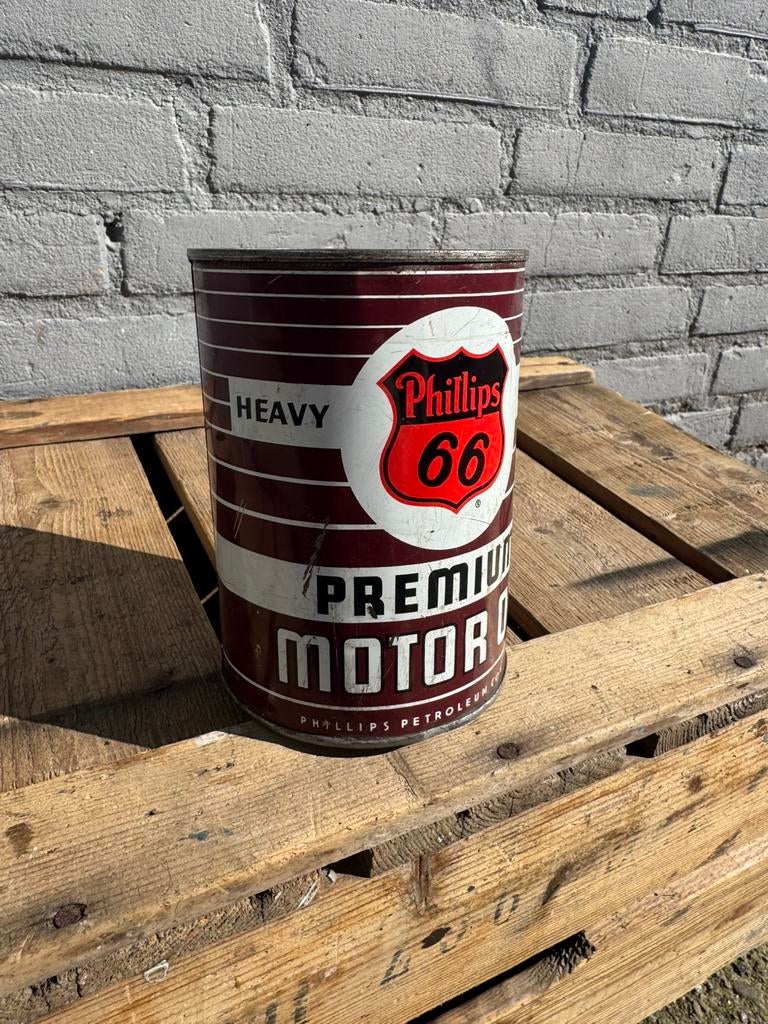 Bidon d'huile moteur Philips 66, Enlèvement ou Envoi, Utilisé, Emballage