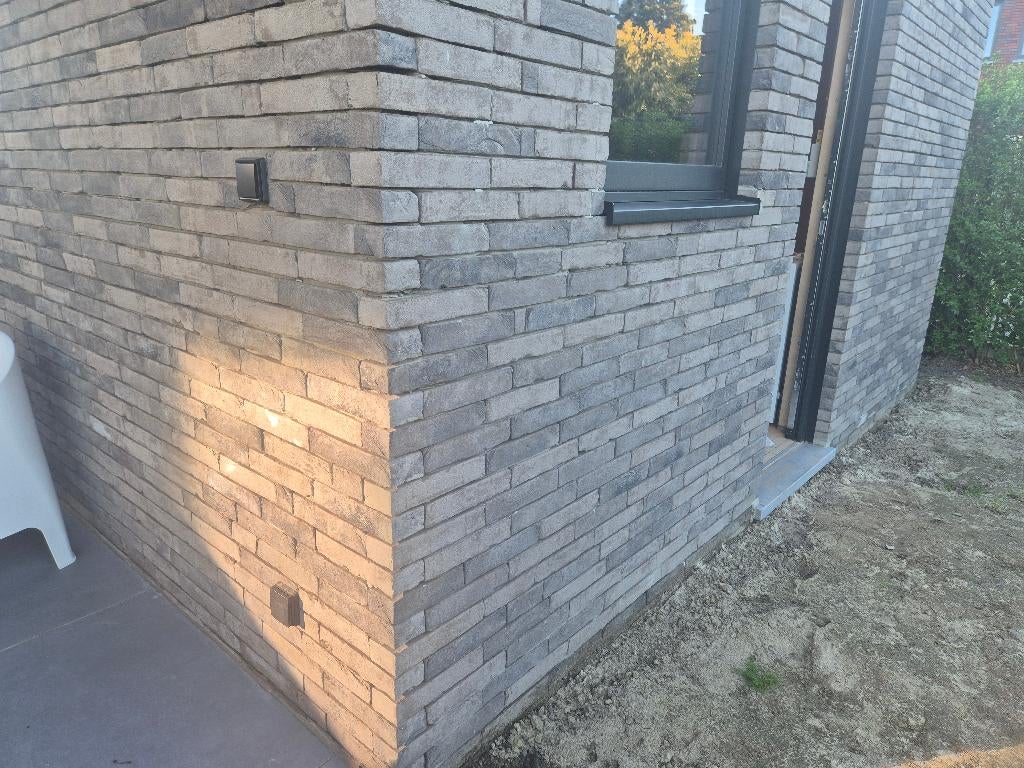 Iluzo Pagus grijs-zwart wienerberger, Doe-het-zelf en Bouw, Ophalen, Nieuw, Bakstenen