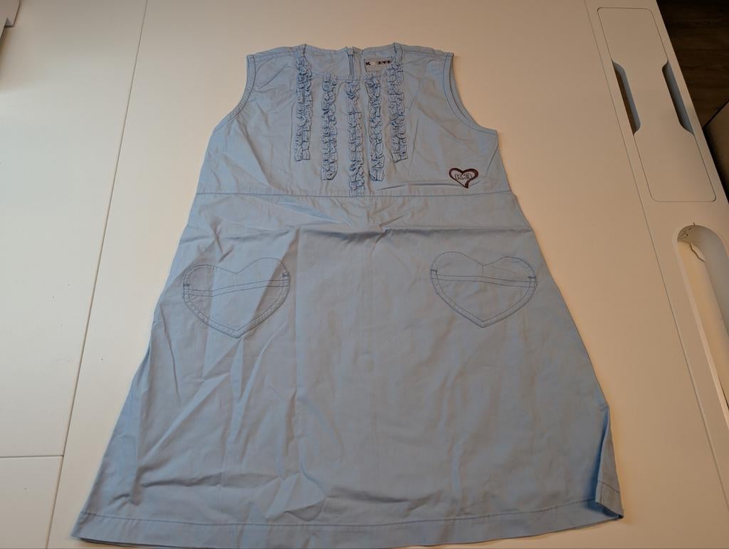 K3 licht blauw kleedje zonder mouwen voor meisjes van 10 j, Kinderen en Baby's, Meisje, Ophalen of Verzenden, Zo goed als nieuw