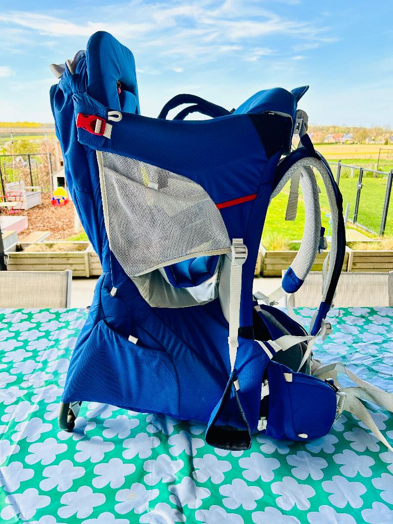 Wandelrugzak kinderdrager draagzak Osprey poco plus, Zo goed als nieuw, Rug, Draagzak, Ophalen