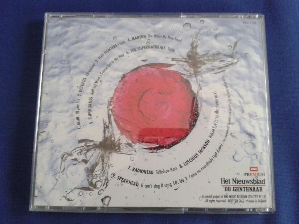 VerzamelCD met oa. Blur, Radiohead, Supergrass..., Ophalen of Verzenden, Zo goed als nieuw
