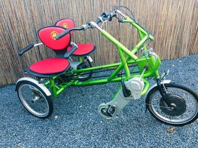Van Raam Fun2go duofiets met draaistoel en leuningen, Fietsen en Brommers, Ophalen of Verzenden, Gebruikt