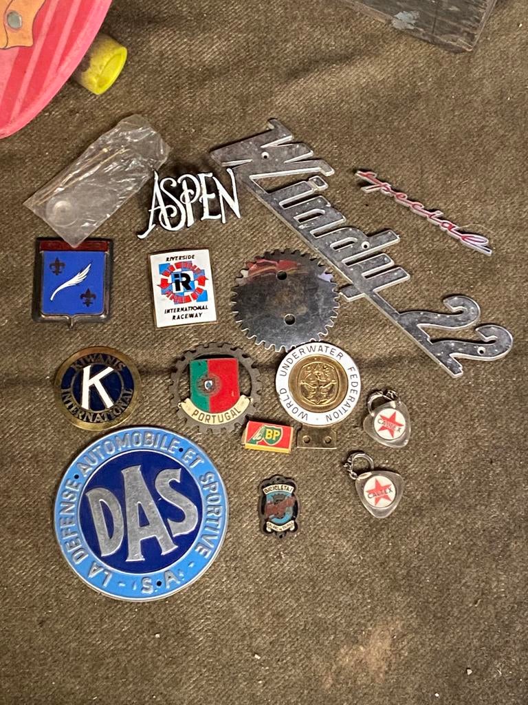 Vieilles plaques voitures en émaillée, Enlèvement ou Envoi, Voitures