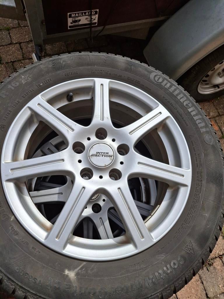 4 velgen vw new beetle, Auto-onderdelen, Banden en Velgen, Ophalen, Velg(en), 16 inch, Personenwagen