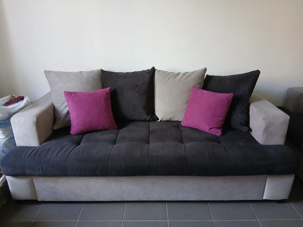 Fauteuils 3+2, 75 à 100 cm, 125 cm ou plus, Comme neuf, Enlèvement