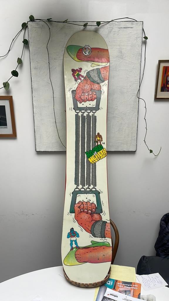 Burton snowboard 148, Ophalen, Gebruikt, Board