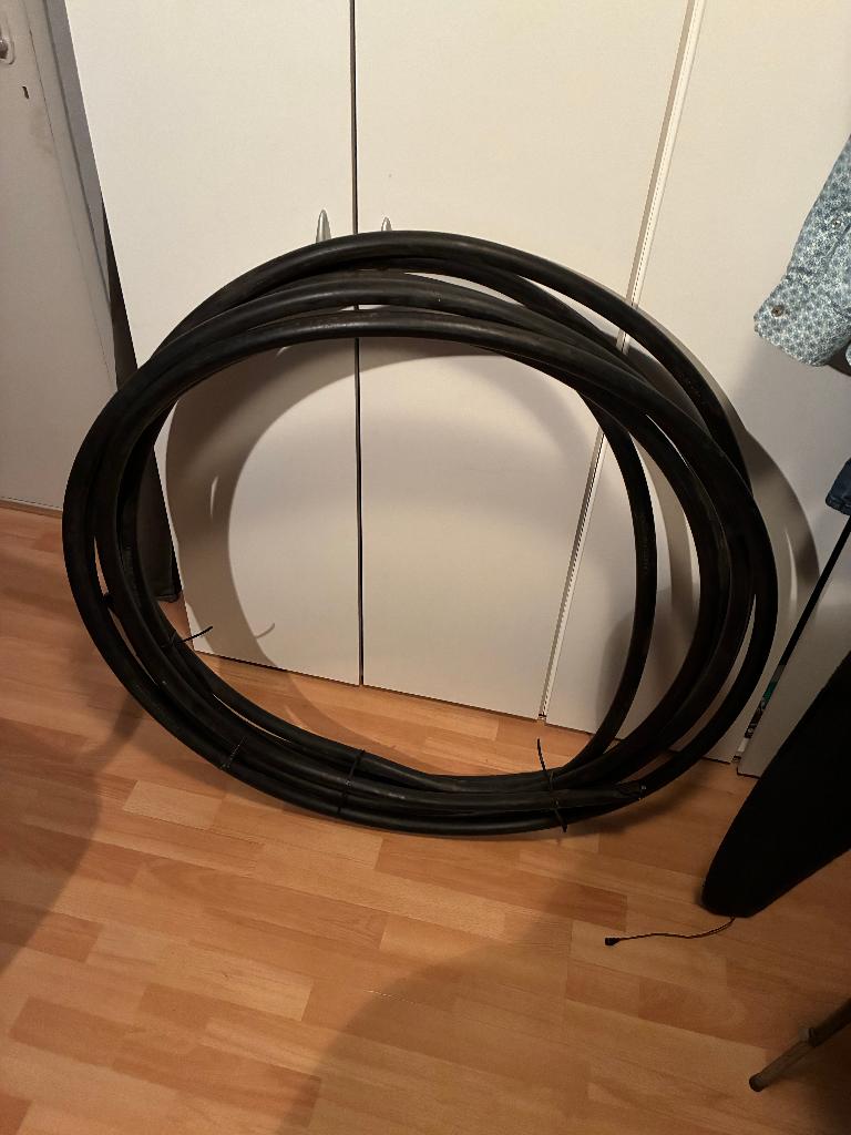 Coaxkabel FLEXWELL 7/8" Cu 2Y 50 OHM, Coax cable ca 19 meter, Ophalen, Gebruikt