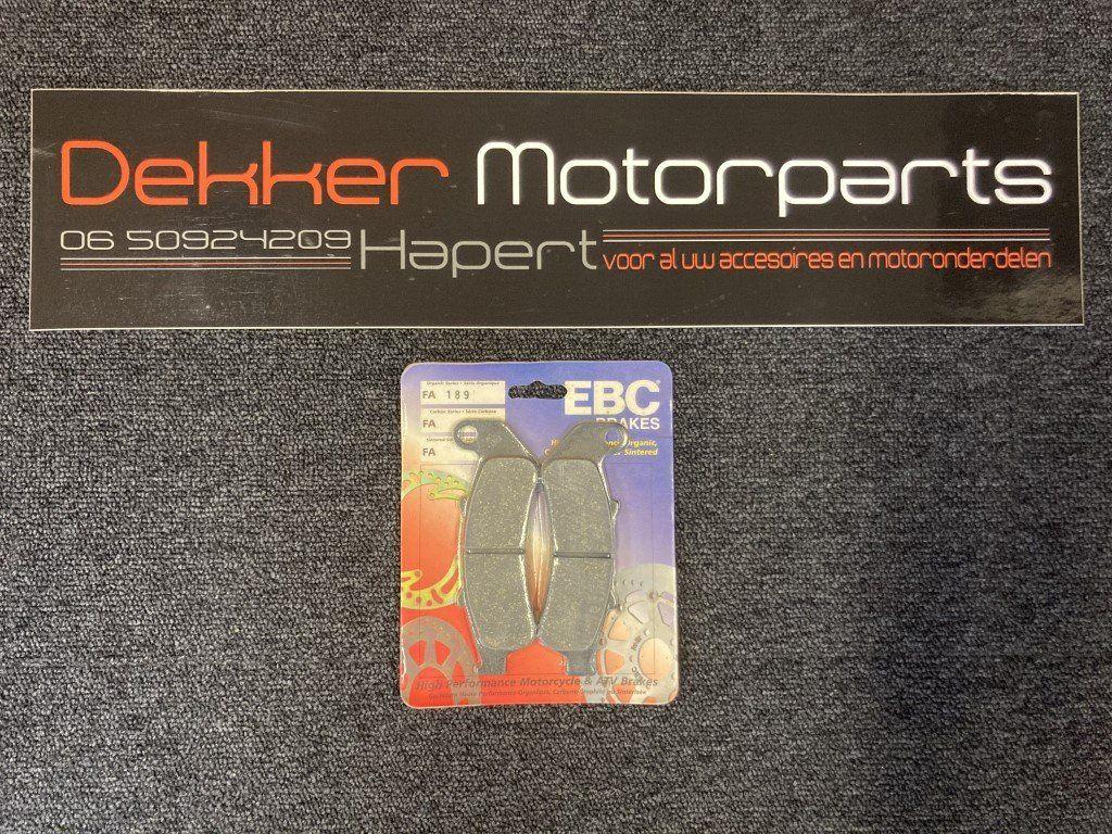 EBC remblokken Honda CBR1000F voorzijde en of achterzijde, Motos, Neuf, -, -, -