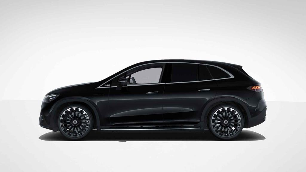 Mercedes-Benz EQE-Klasse 350 SUV 4MATIC AMG Line | Panoramis, Auto's, Mercedes-Benz, Automaat, Stof, Zwart, 96 kWh