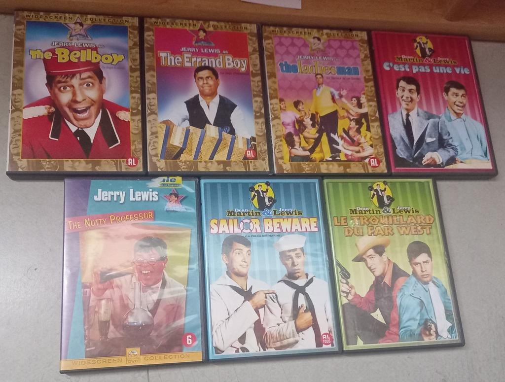 Jerry Lewis collection, Cd's en Dvd's, Ophalen of Verzenden
