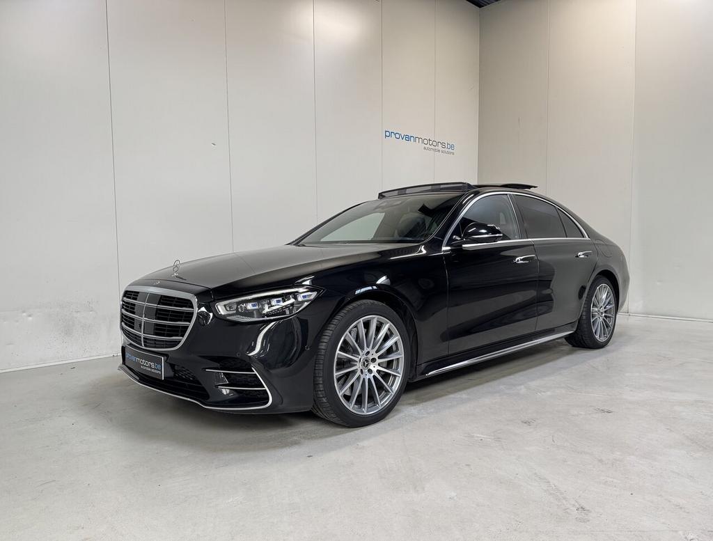 Mercedes-Benz S 580 e Hybrid 37.204 KM! - AMG line - Topsta, 0 min, 510 pk, 0 kg, Parkeersensor