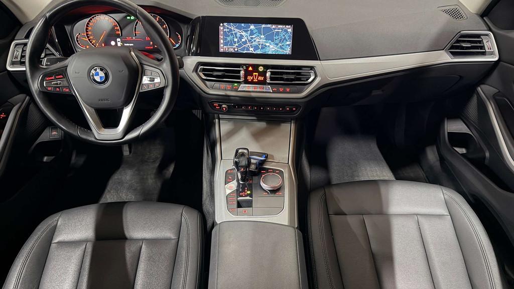 BMW 318 dA Automaat Leder LED Navi 118.000km 2020 Garantie, Cuir, Achat, Euro 6, Entreprise