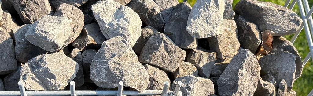 5 bigbags blue ice, Tuin en Terras, Grind, Keien en Split, Ophalen, Zo goed als nieuw