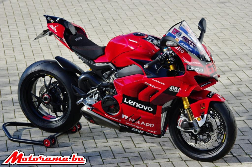 COLLECTORITEM: nieuwe Ducati Panigale V4S Bagnaia, Motoren, Motoren | Ducati, 4 cilinders, Motorrijbewijs A, Bedrijf, Super Sport