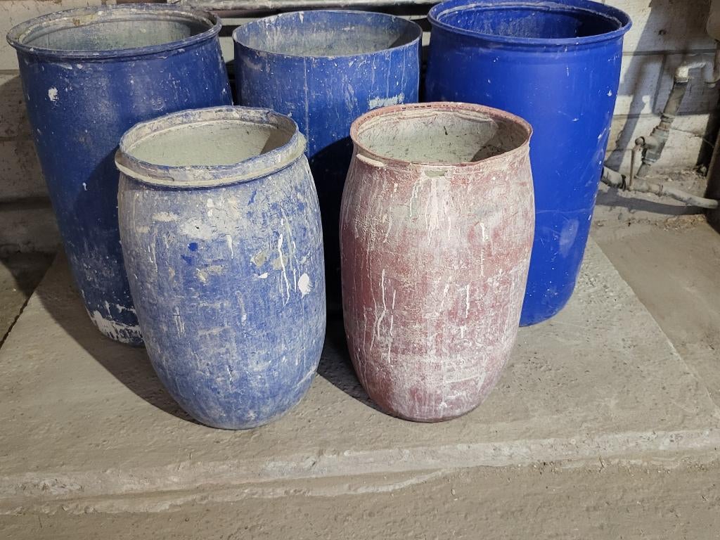 5 regentonnen, Tuin en Terras, Regentonnen, Ophalen, Gebruikt