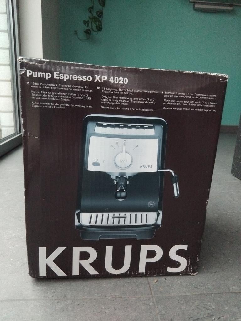 Espresso koffiemachine Krups, Enlèvement, Neuf, Cafetière