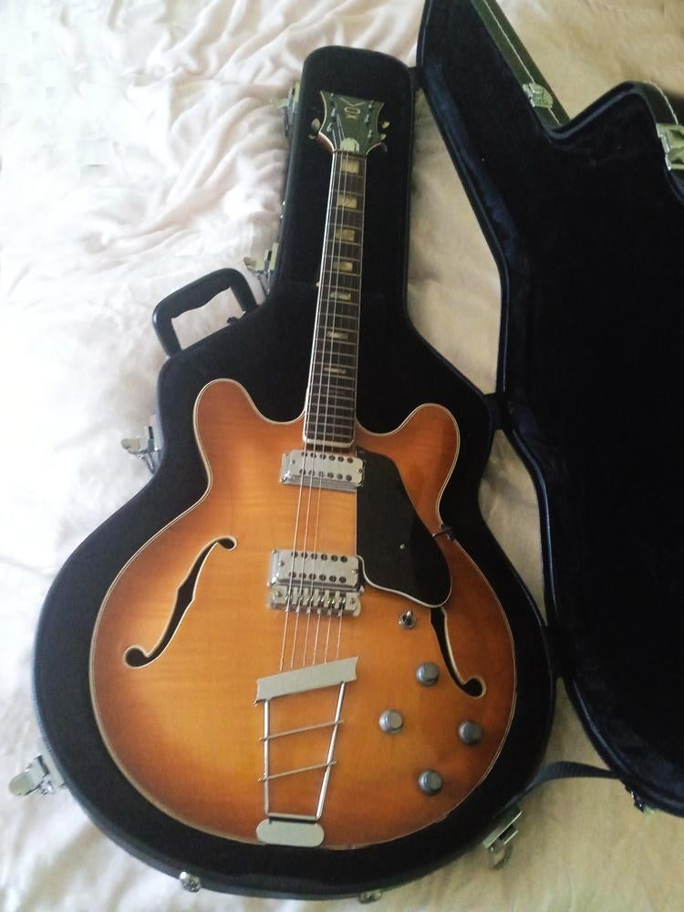 VOX LYNX van 1965, Muziek en Instrumenten, Ophalen, Gebruikt, Semi-solid body, Overige merken