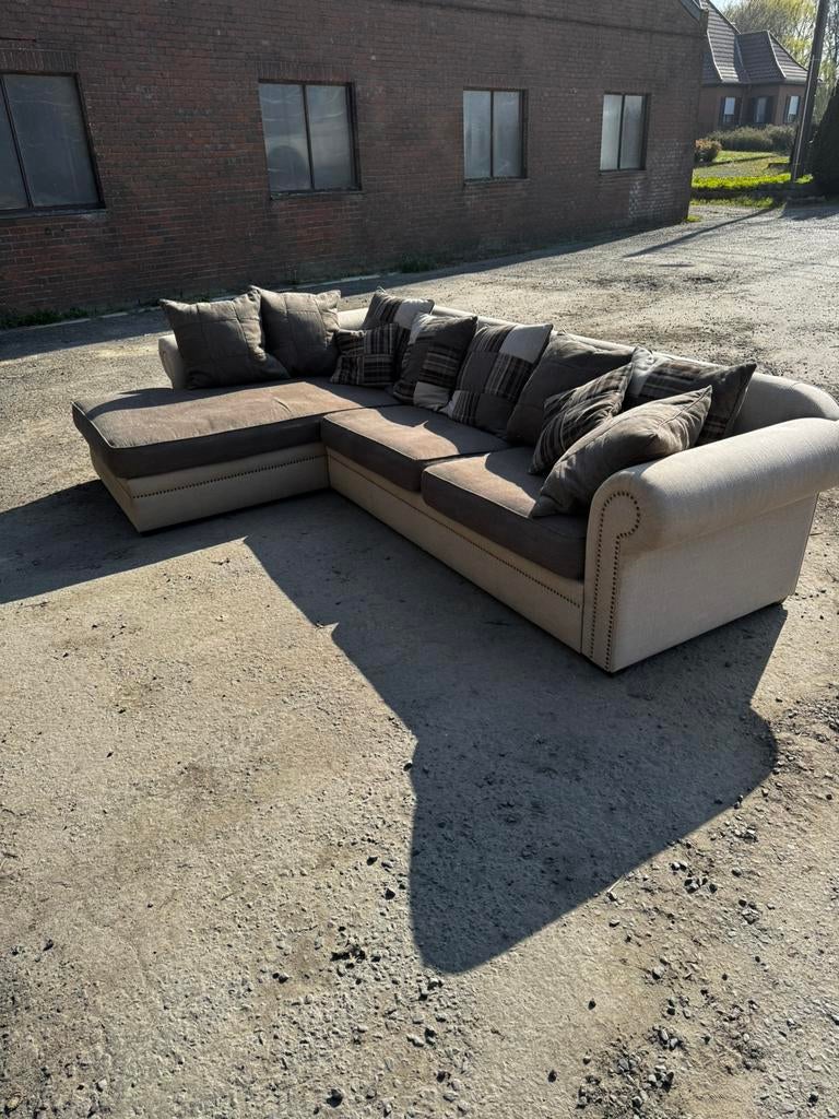 Hoekzetel van passe partout, Ophalen, Gebruikt, Stof, Landelijk modern