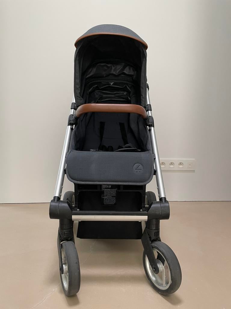Mutsy Nexo (cognac grijs), Enfants & Bébés, Buggys, Enlèvement, Utilisé, Autres marques, Ombrelle