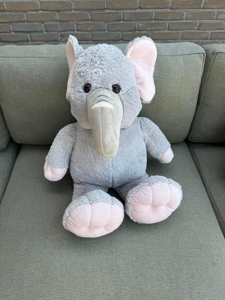 Grote knuffel beer olifant, Ophalen, Zo goed als nieuw, Olifant