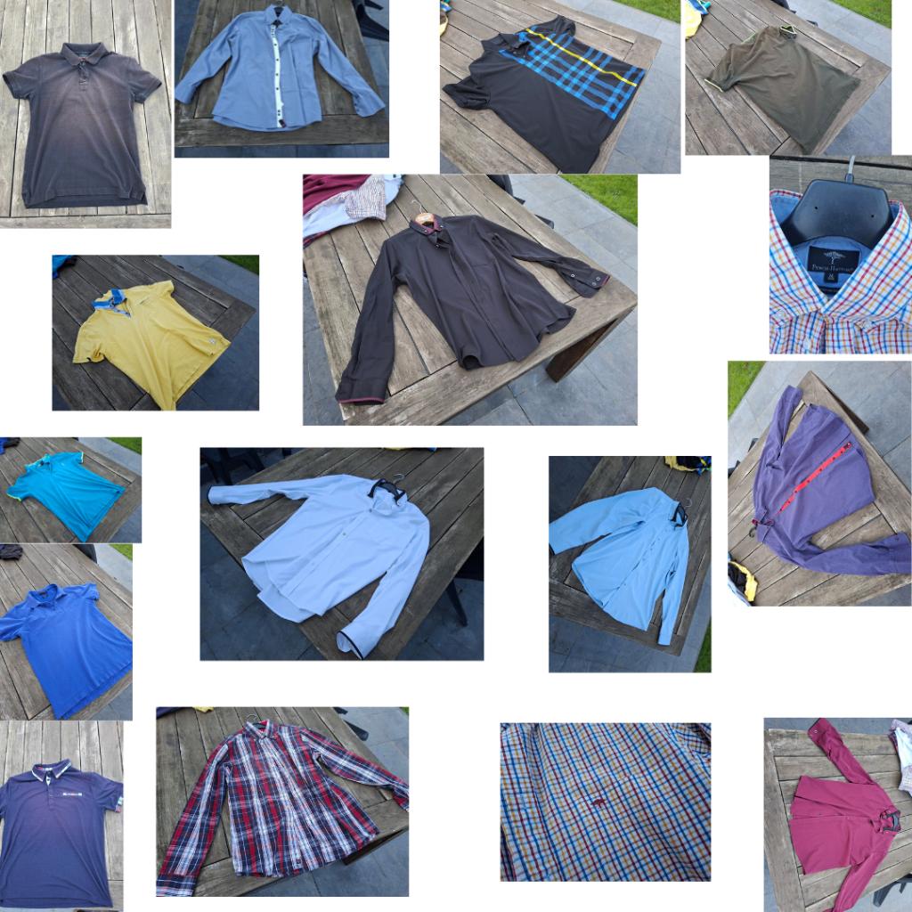 Grote partij Polo’s en Hemden, Zakelijke goederen, Stock en Retail | Partijen goederen, Ophalen, Textiel