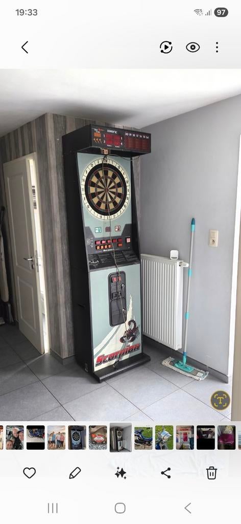 Vend jeux de fléchettes darts de cafer, Sports & Fitness, Enlèvement, Fléchettes