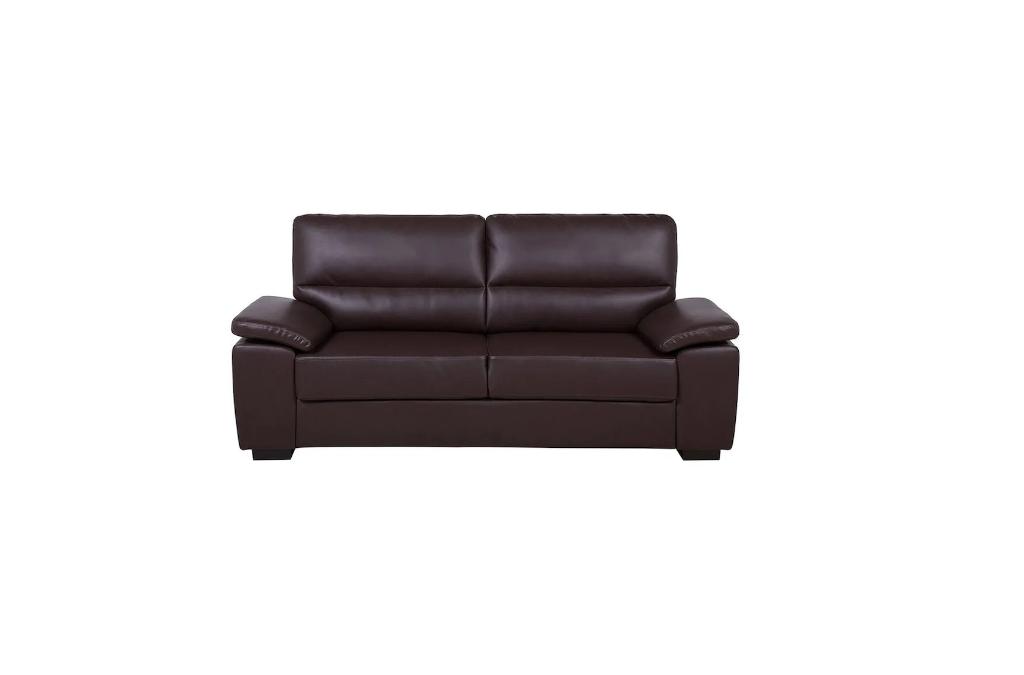 Chaise en cuir marron Natuzzi à vendre !, Enlèvement, Utilisé, Cuir, Vintage / Rustiek