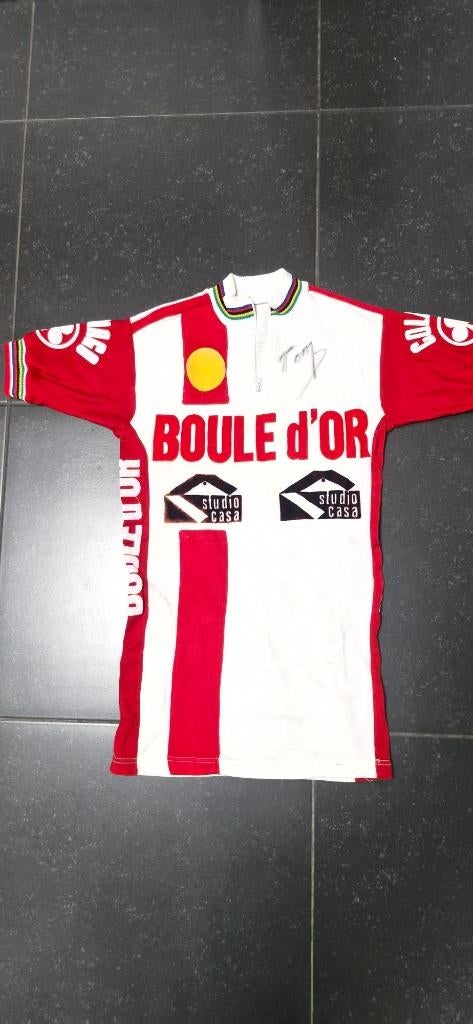 Maillot Cycliste vintage, Vélos & Vélomoteurs, S, Utilisé, Voir photo, Hommes