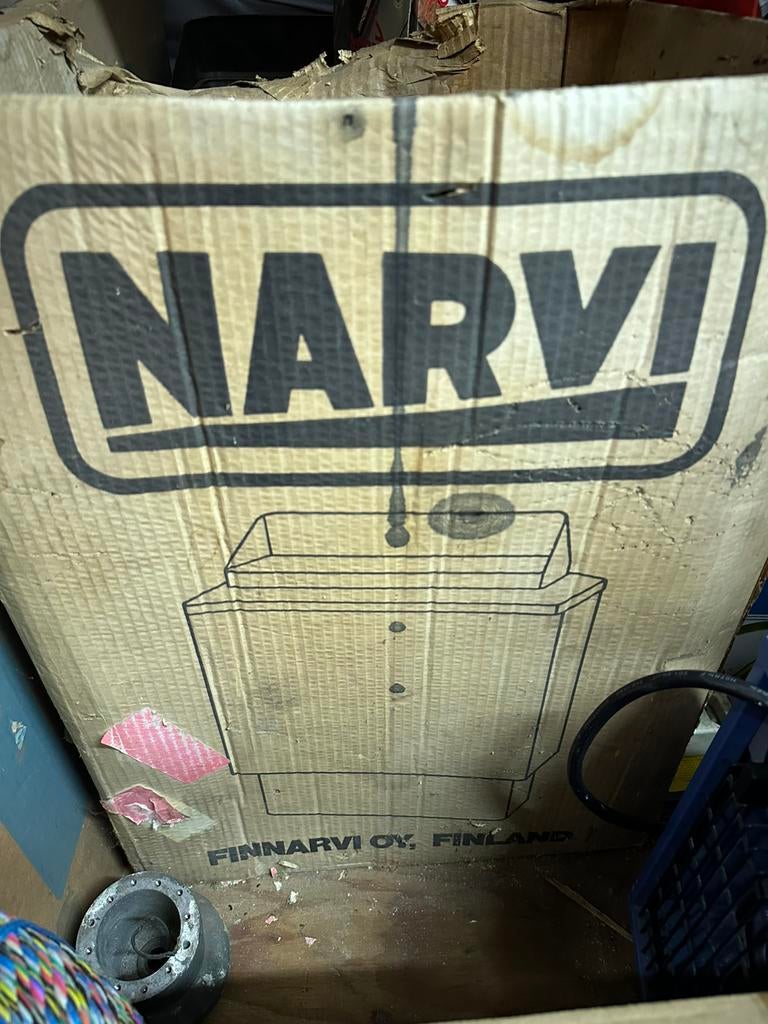 Sauna kachel, Ophalen, Gebruikt