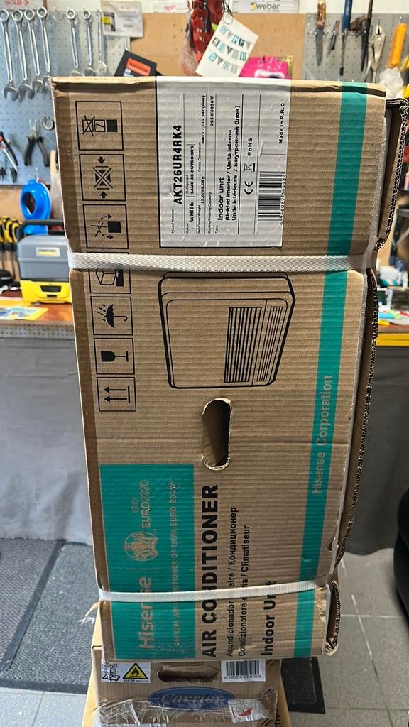 Tekoop hisense binnen unit nieuw, Electroménager, Climatiseurs, Enlèvement, Neuf, Ventilateur de Table ou au Sol