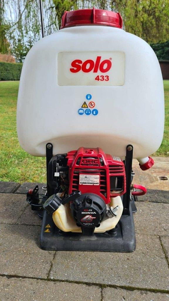 solo benzine sproeier, Tuin en Terras, Ophalen, Zo goed als nieuw, Overige soorten