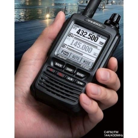 Handheld Yeasu FTD2 AM VHF UHF, Ophalen of Verzenden, Zo goed als nieuw, Zender en Ontvanger